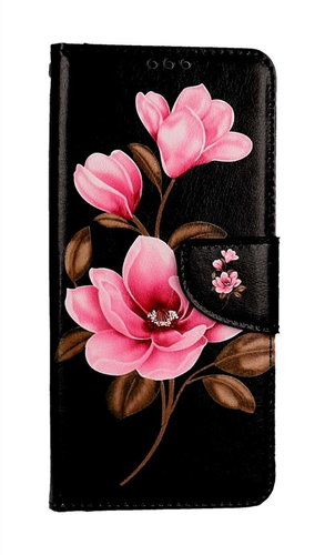 TopQ Case Xiaomi Redmi 13C booklet Three flowers 121941 - Phone Case - Main image