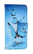 TopQ Case Xiaomi Redmi 13C book Blue butterflies 121940 - Phone Case
