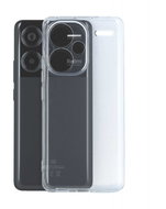 TopQ Kryt Box Premium Xiaomi Redmi Note 13 Pro+ 5G průhledný černý 122098 - Phone Cover