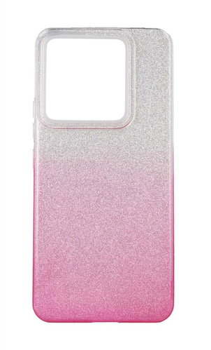 TopQ Cover Xiaomi Redmi Note 13 Pro 5G glitter silver-pink 122085 - Phone Cover - Main image