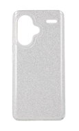 TopQ Kryt Xiaomi Redmi Note 13 Pro+ 5G glitter stříbrný 121946 - Phone Cover