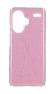 TopQ Kryt Xiaomi Redmi Note 13 Pro+ 5G glitter růžový 121945 - Phone Cover