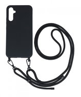 TopQ Cover Simple Samsung S24 black with cord 120412 - Phone Cover