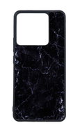 TopQ Kryt Marble Xiaomi Redmi Note 13 5G pevný Smoky Black 121036 - Phone Cover