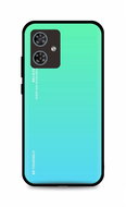 TopQ Cover LUXURY Motorola Moto G54 5G solid rainbow green 120918 - Phone Cover