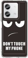TopQ Kryt Image Xiaomi Redmi Note 13 5G Image pevný Don't Touch 122066 - Phone Cover