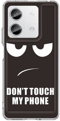TopQ Kryt Image Xiaomi Redmi Note 13 5G Image pevný Don't Touch 122066 - Phone Cover - Main image