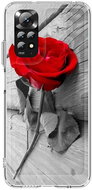 TopQ Kryt Image Xiaomi Redmi Note 11 Image pevný Červená růže 121658 - Phone Cover