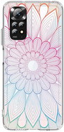 TopQ Cover Image Xiaomi Redmi Note 11 Image hard Rainbow Mandala 121654 - Phone Cover