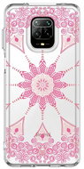 TopQ Cover Image Xiaomi Redmi Note 9 Pro Image hard Pink Mandala 121643 - Phone Cover