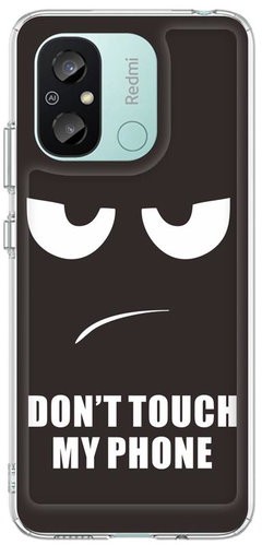 TopQ Kryt Image Xiaomi Redmi 12C Image pevný Don't Touch 121635 - Phone Cover - Main image