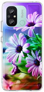 TopQ Kryt Image Xiaomi Redmi 12C Image pevný Fialové květy 121634 - Phone Cover