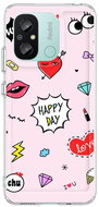 TopQ Kryt Image Xiaomi Redmi 12C Image pevný Happy Day 121633 - Phone Cover