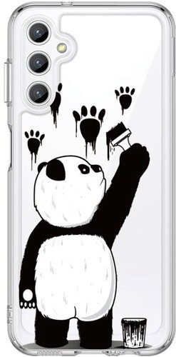TopQ Cover Image Samsung A14 Image hard Rebel Panda 121480 - Phone Cover - Main image