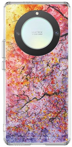 TopQ Kryt Image Honor Magic5 Lite 5G Image pevný Abstract Tree 121475 - Phone Cover - Main image