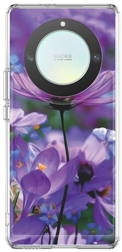 TopQ Cover Image Honor Magic5 Lite 5G Image hard Blooming flowers 121446 - Phone Cover - Main image