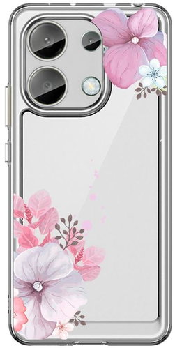 TopQ Kryt Image Xiaomi Redmi Note 13 Image pevný Violet Blossom 122009 - Phone Cover - Main image