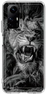 TopQ Kryt Image Xiaomi Redmi Note 12S Image pevný Černobílý lev 121610 - Phone Cover