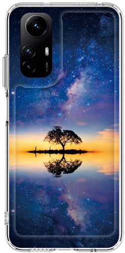 TopQ Kryt Image Xiaomi Redmi Note 12S Image pevný Noční obloha 121584 - Phone Cover - Main image