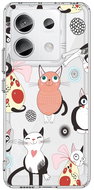 TopQ Cover Image Xiaomi Redmi Note 13 Pro 5G Image hard Cats 2 122443 - Phone Cover