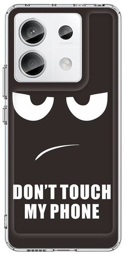 TopQ Kryt Image Xiaomi Redmi Note 13 Pro 5G Image pevný Don't Touch 122439 - Phone Cover - Main image