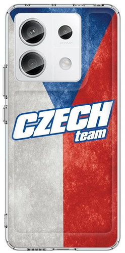 TopQ Cover Image Xiaomi Redmi Note 13 Pro 5G Image solid Czech Team 122433 - Phone Cover - Main image