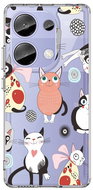 TopQ Kryt Image Xiaomi Redmi Note 13 Pro Image pevný Cats 2 122428 - Phone Cover