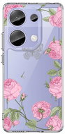 TopQ Kryt Image Xiaomi Redmi Note 13 Pro Image pevný Pivoňky 122424 - Phone Cover
