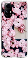 TopQ Kryt Image Xiaomi Redmi Note 12S Image pevný Růžové květy 121579 - Phone Cover