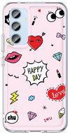 TopQ Kryt Image Samsung A54 5G Image pevný Happy Day 121528 - Phone Cover