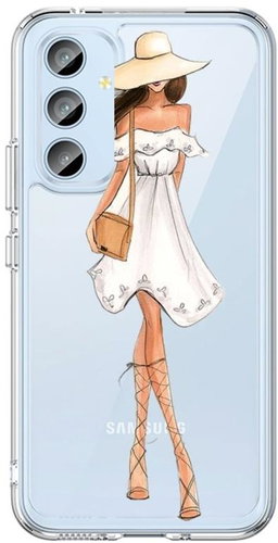 TopQ Cover Image Samsung A54 5G Image hard Lady 5 121525 - Phone Cover - Main image
