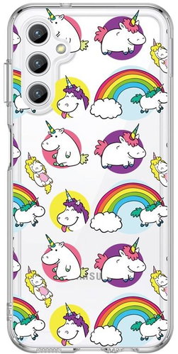 TopQ Cover Image Samsung A14 Image hard Chunky Unicorns 121510 - Phone Cover - Main image
