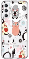 TopQ Cover Image Samsung A14 Image hard Cats 2 121509 - Phone Cover