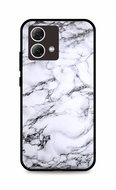 TopQ Cover LUXURY Motorola Moto G84 5G Marble White 122684 - Phone Cover