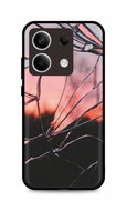 TopQ Kryt LUXURY Xiaomi Redmi Note 13 5G pevný Pink Broken 122710 - Phone Cover