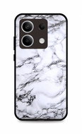 TopQ Kryt LUXURY Xiaomi Redmi Note 13 5G pevný Marble White 122707 - Phone Cover