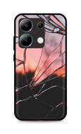TopQ Kryt LUXURY Xiaomi Redmi Note 13 pevný Pink Broken 122700 - Phone Cover