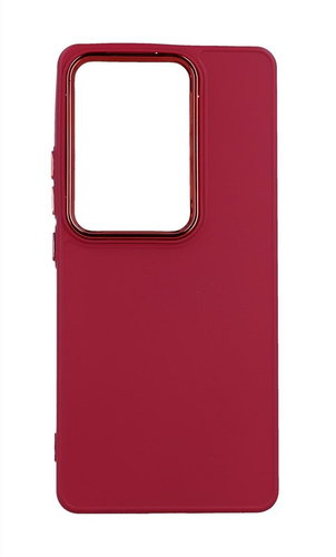 TopQ Kryt Frame Xiaomi Redmi Note 13 Pro malinový 121986 - Phone Cover - Main image