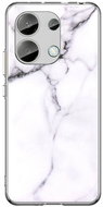 TopQ Kryt Xiaomi Redmi Note 13 pevný Mramor bílý 122758 - Phone Cover