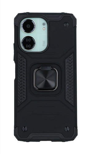 TopQ Cover Xiaomi Redmi 13C durable black 122708 - Phone Cover - Main image