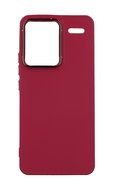 TopQ Kryt Frame Xiaomi Redmi Note 13 Pro+ 5G malinový 121950 - Phone Cover