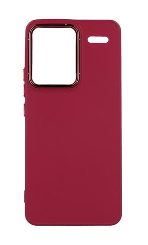 TopQ Kryt Frame Xiaomi Redmi Note 13 Pro+ 5G malinový 121950 - Phone Cover - Main image