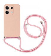TopQ Kryt Xiaomi Redmi Note 13 5G růžový se šňůrkou 121865 - Phone Cover
