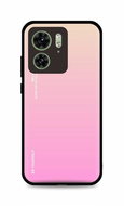 TopQ Kryt LUXURY Motorola Edge 40 pevný duhový meruňkový 120749 - Phone Cover