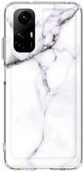 TopQ Kryt Xiaomi Redmi Note 12S pevný Mramor bílý 122830 - Phone Cover