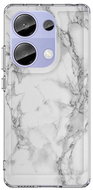 TopQ Kryt STYLE Xiaomi Redmi Note 13 Pro pevný Mramor bílý 122813 - Phone Cover