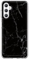 TopQ Cover STYLE Samsung A14 solid marble black 122802 - Phone Cover