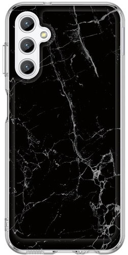 TopQ Cover STYLE Samsung A14 solid marble black 122802 - Phone Cover - Main image