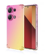 TopQ Kryt Xiaomi Redmi Note 13 Pro Shock duhový růžovo-žlutý 120985 - Phone Cover