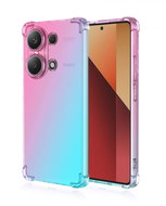 TopQ Cover Xiaomi Redmi Note 13 Pro Shock rainbow mint-pink 120983 - Phone Cover
